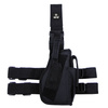 TACTICAL HOLSTER FOR RIGHT LEG - MFH - BLACK