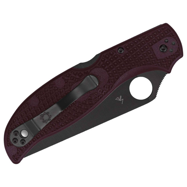 CUTIT DE BUZUNAR " Stretch 2 XL Lightweight Micro-Melt PD#1 Black Blade Sprint Run"- SPYDERCO