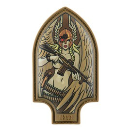 PATCH SPADES VALKYRIE PRINT PVC - COYOTE - M-TAC