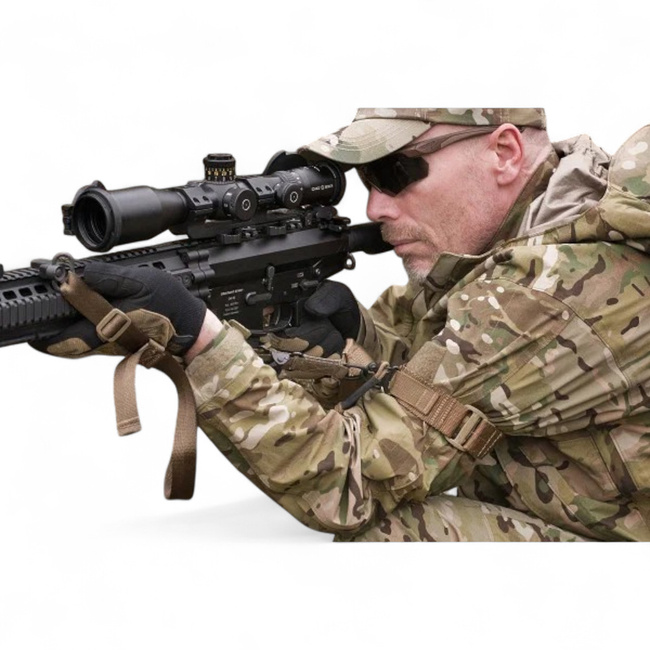 Curea de lunetist cu manseta reglabila - VTAC PES MK2  - Viking Tactics - Coyote Brown