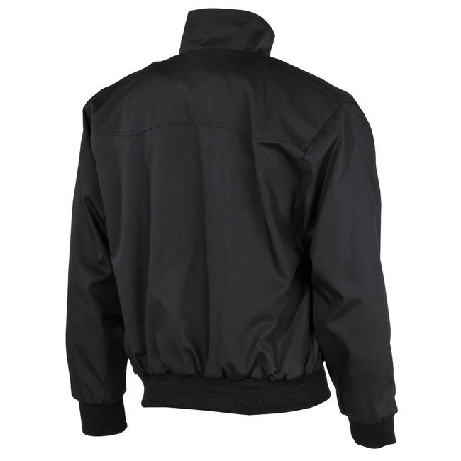 Jacket - "English Style" - BLACK - Chequered Pattern Lining