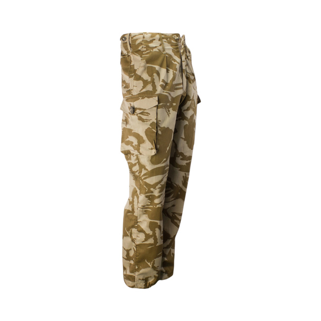 PANTALONI COMBAT - TROPICAL - DPM CAMO DESERT - SURPLUS MILITAR ARMATA BRITANICA - UZATI