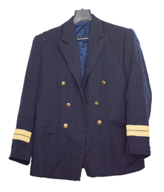 Uniforma pentru ceremonie - Surplus militar românesc - Bleumarin - Uzata