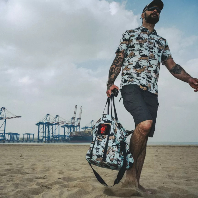 GEANTA FIELD TOTE - 55L - CORDURA 500D - CUREA UMAR DETASABILA - ORGANIZATOR INTERIOR  - IMPRIMEU ISTORIC - DUCK HUNTER - HELIKON-TEX