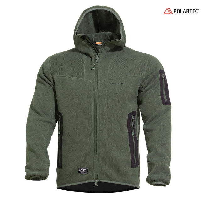 FLEECE SWEATER - "FALCON PRO" - PENTAGON® - CAMO GREEN