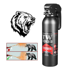 Spray iritant lacrimogen pentru ursi TW1000 Super-Gigant CS - 400 ml