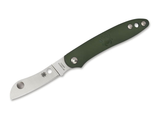 CUTIT DE BUZUNAR "ROADIE OLIVE GREEN" - SPYDERCO