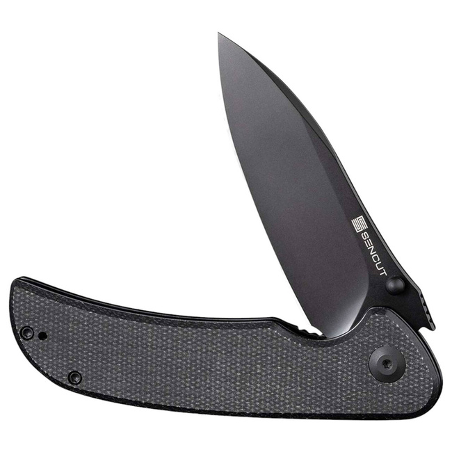 CUTIT DE BUZUNAR - "SENCUT Borzam Micarta All Black" - Böker