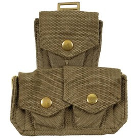 Pouch pentru munitie - Surplus militar de la armata britanica - Verde OD - Uzat