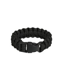 Bratara paracord 22 mm Neagra