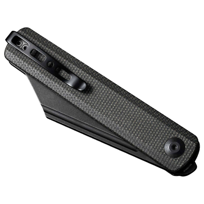 POCKET KNIFE - "SENCUT Bronte Micarta Dark Green Black" - Böker