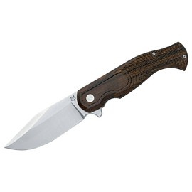 CUTIT DE BUZUNAR EAST WOOD TIGER ZIRCOTE - FOX KNIVES