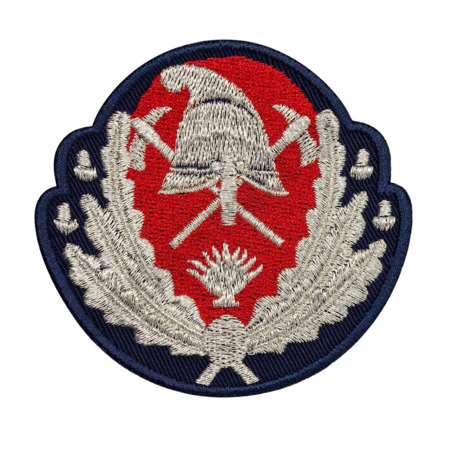 Emblema coifura Generali Pompieri ISU, IGSU cu aplicare termica