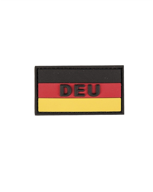 EMBLEMA, PATCH 3D CU VELCRO - STEAGUL GERMANIEI DEU - COLORAT - Mil-Tec - SMALL