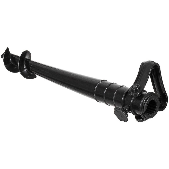 Suport pentru umbrela de soare, din plastic, negru - MFH