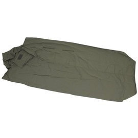 Captuseala pentru sac de dormit, de culoare verde OD - Surplus militar al Armatei Britanice - Uzata