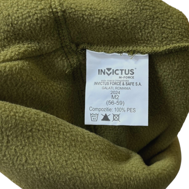 Caciula din fleece / Fes combat - Kaki - Fortele Armate Romane - Ca noua