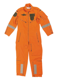 German Orange Flight Coverall Used
