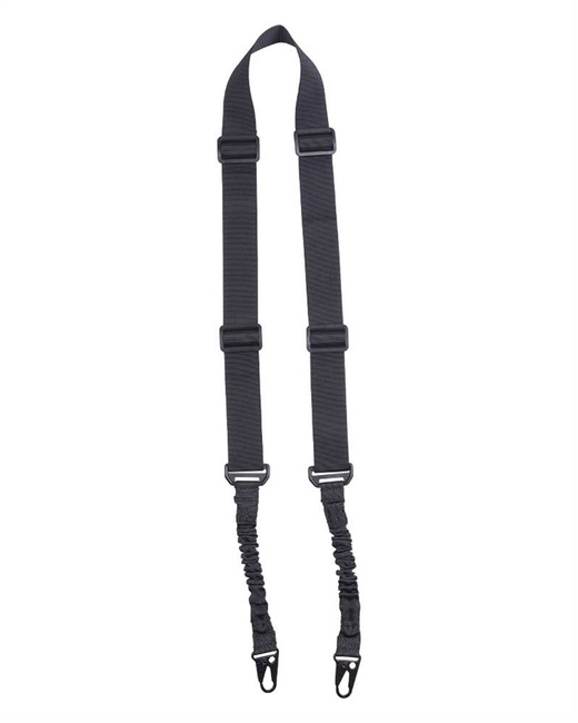 TACTICAL SLING WITH BUNGEE - 2 POINT - Mil-Tec - BLACK