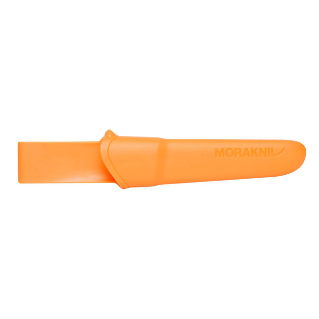 FIXED BLADE KNIFE - COMPANION HEAVYDUTY F (C) - CARBON STEEL - MORAKNIV - ORANGE