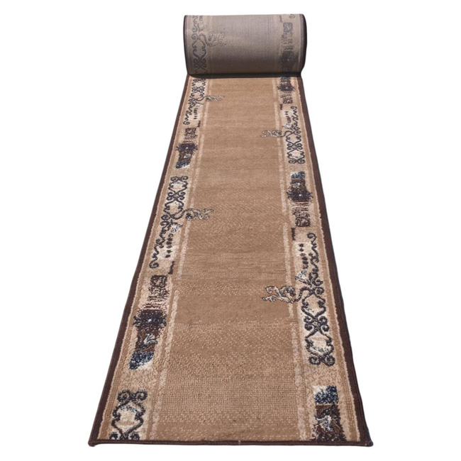 COVOR PERSAN, TRAVERSA HOL - SURPLUS MILITAR ARMATA ROMANA - BEJ - 20,5 x 0,80 m lxL - IN STARE BUNA