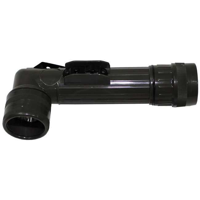 US Angle Head Flashlight, 5 LED, big, OD green