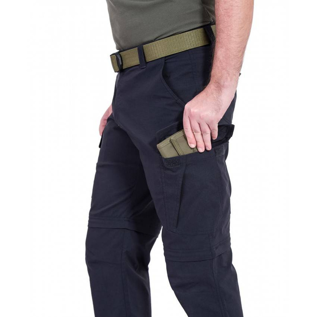2 IN 1 PANTS - "GOMATI XTR" - PENTAGON® - BLACK - LENGTH 34″