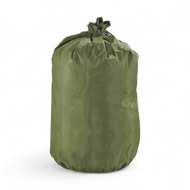 Sac impermeabil pentru rufe - 40 cm x 76 cm - Surplus militar armata SUA - Verde OD - Uzat