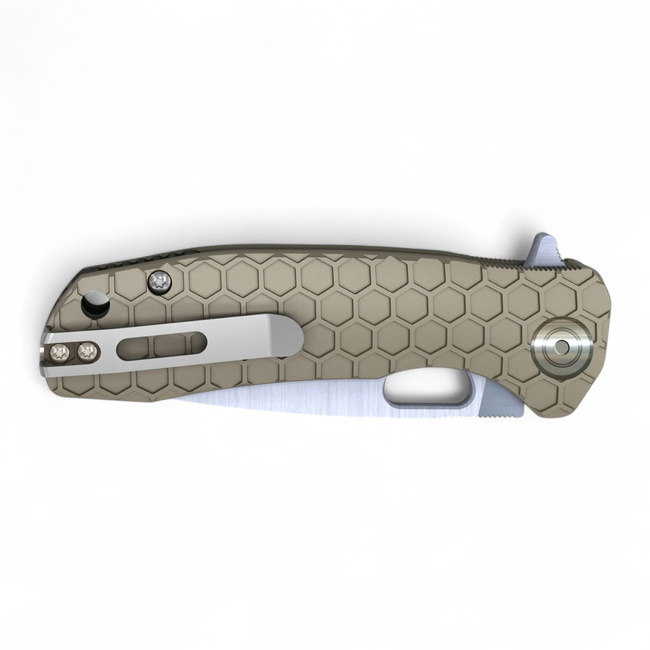Cutit de buzunar - Honey Badger Flipper D2 Mare - Tan