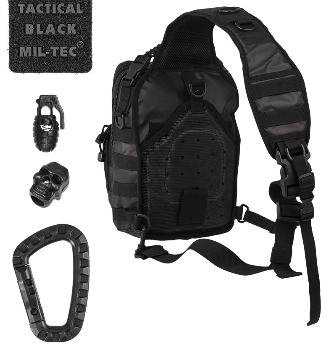 RUCSAC TACTIC ASSAULT - CU O CUREA - 10 L - NEGRU