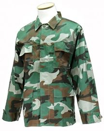 Veston BDU DARK WOODLAND CAMO