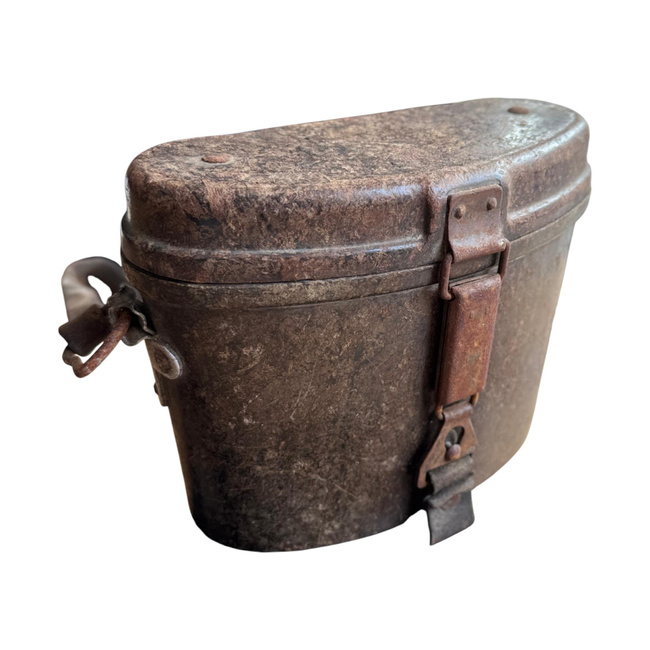 TOC, ETUI BINOCLU - 8x30 - MODEL RAR DIN BACHELITA SURPLUS MILITAR ARMATA SOVIETICA - UZAT - CAPAC DEFECT