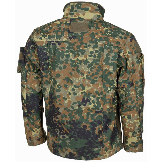 MFH "COMBAT" JACKET - FLEECE - BW CAMO