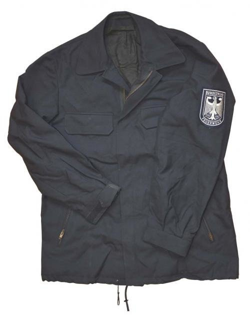 UNIFORM JACKET - FIRE BRIGADE - GERMAN ARMY - MILITARY SURPLUS - USED