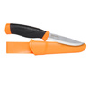 FIXED BLADE KNIFE - COMPANION HEAVYDUTY F (C) - CARBON STEEL - MORAKNIV - ORANGE