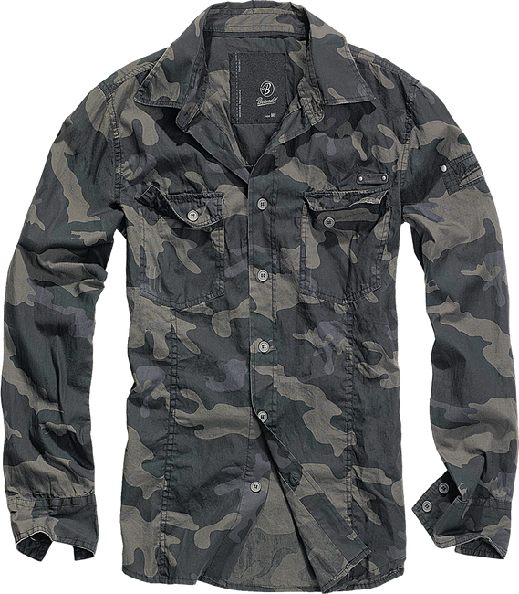 SlimFit Shirt Darkcamo