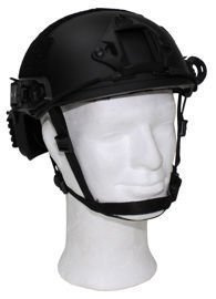 US Helmet, "FAST", neagra, ABS-plastic