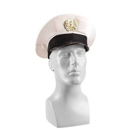 CASCHETA ALBA - SURPLUS MILITAR MARINA ITALIEI - CA NOUA