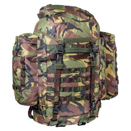 RUCSAC CU BUZUNARE LATERALE - 80 L - SURPLUS MILITAR ARMATA OLANDEZA - DPM CAMO - CA NOU