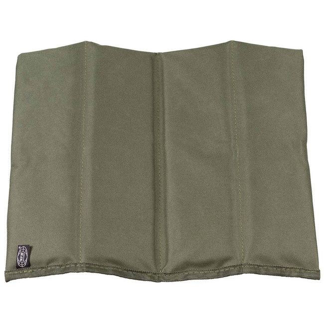 FOLDABLE SEAT PAD - MFH® - 35 x 30 x 1 cm - OD GREEN
