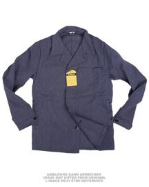 SWISS BLUE WORK JACKET GRAYING NEW STYLE USED