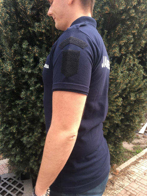 Tricou Polo Bleumarin Jandarmeria cu emblema