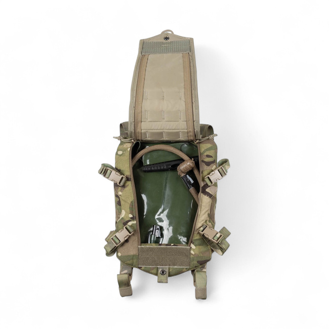 Rucsac de hidratare termoizolat -  Rider - rezervor TPU - Surplus Militar Armata Britanica UK - Camuflaj MTP - 3L - Uzat