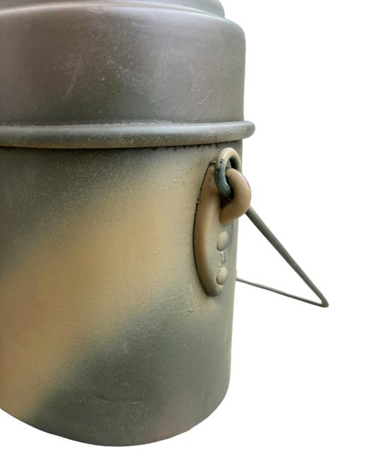 Gamela model M31 germană WW2  - Repro vopsită camuflaj 3 culori (Normandia)