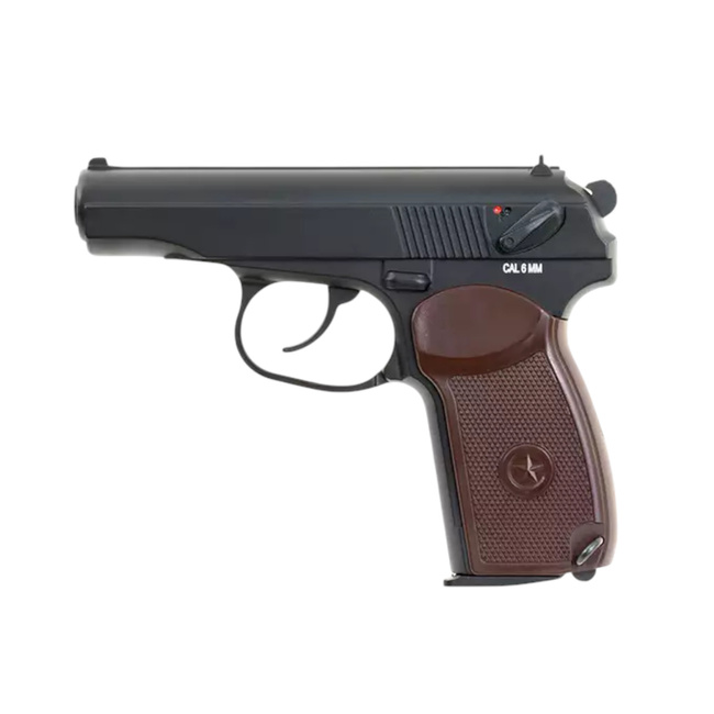 REPLICA PISTOL SOVIETIC PM MAKAROV CO2 - NEGRU - KWC