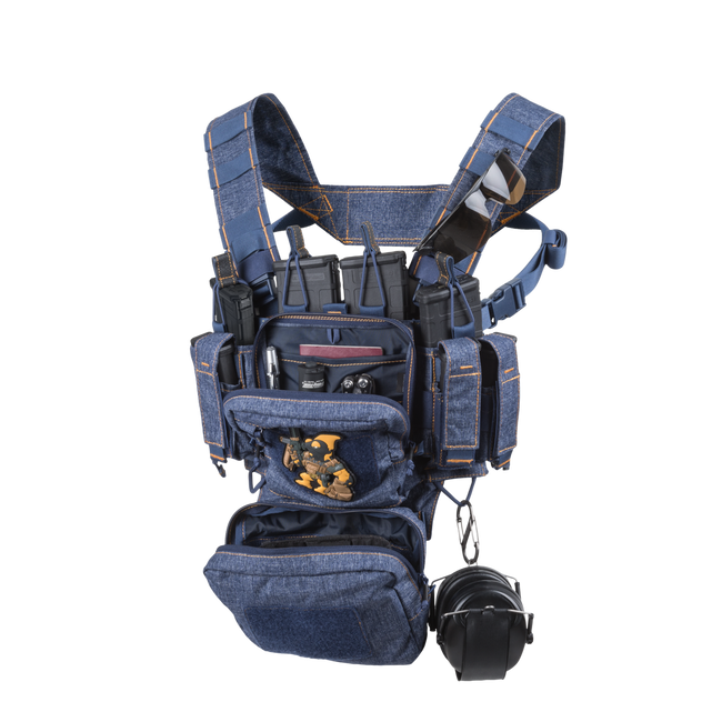 TACTICAL HARNESS - TRAINING MINI RIG (TMR)® - NYLON - Helikon-Tex® - BLUE MELANGE