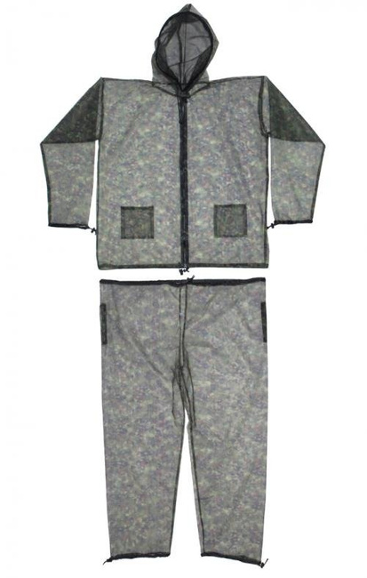 Camo mosquito net suit