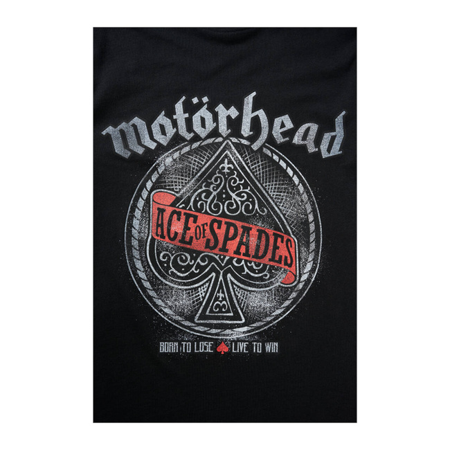 TRICOU MOTÖRHEAD DIN BUMBAC CU IMPRIMARE ACE OF SPADES - NEGRU - BRANDIT