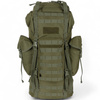 BACKPACK COMBAT BW - MOLLE - ALUMINUM ROD - 65 L - MFH - OLIV