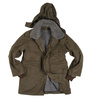 CZECH PARKA - WITH LINER - OD M85 - MILITARY SURPLUS - USED